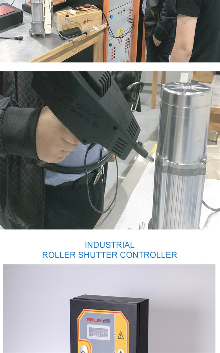 Industrial roller shutter door motor Anlin brand price can be discussed in detail