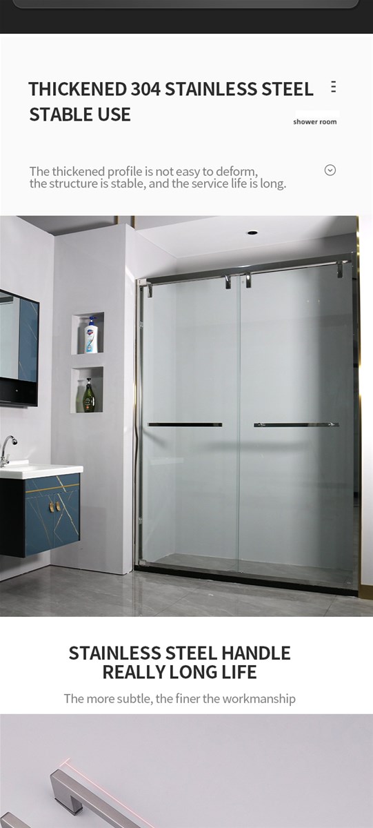 DOUBLE MOVING DOOR SHOWER ROOM Type1