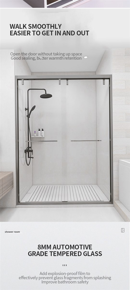 DOUBLE MOVING DOOR SHOWER ROOM Type1