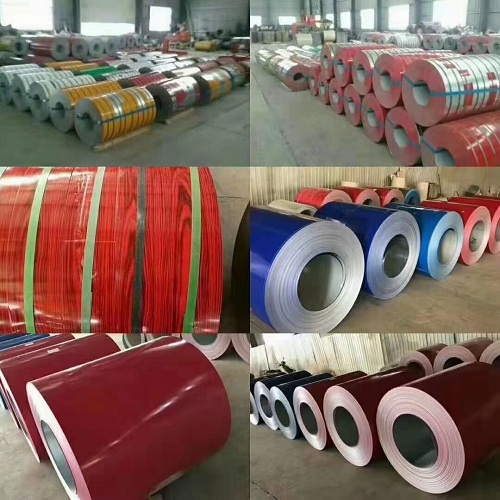 PPGI PPGL steel sheet in coil made in china color coated steel roll