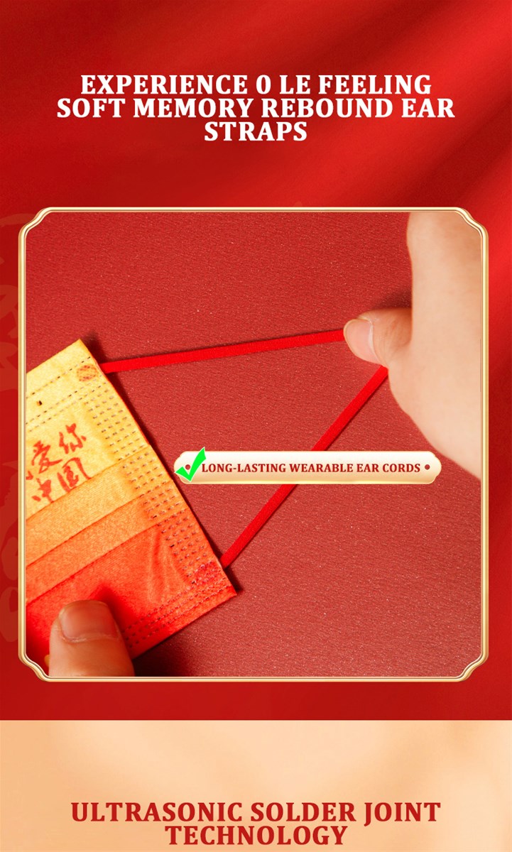 Six Diagnostic View Medical Surgical mask I Love You China
