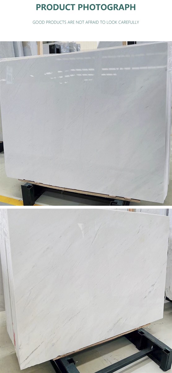 Natural marble plate building material