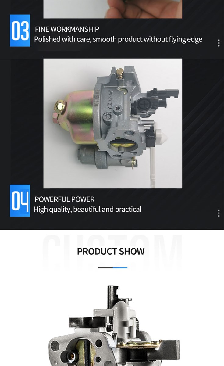 Dali General GX200 Carburetor Safety Multi function