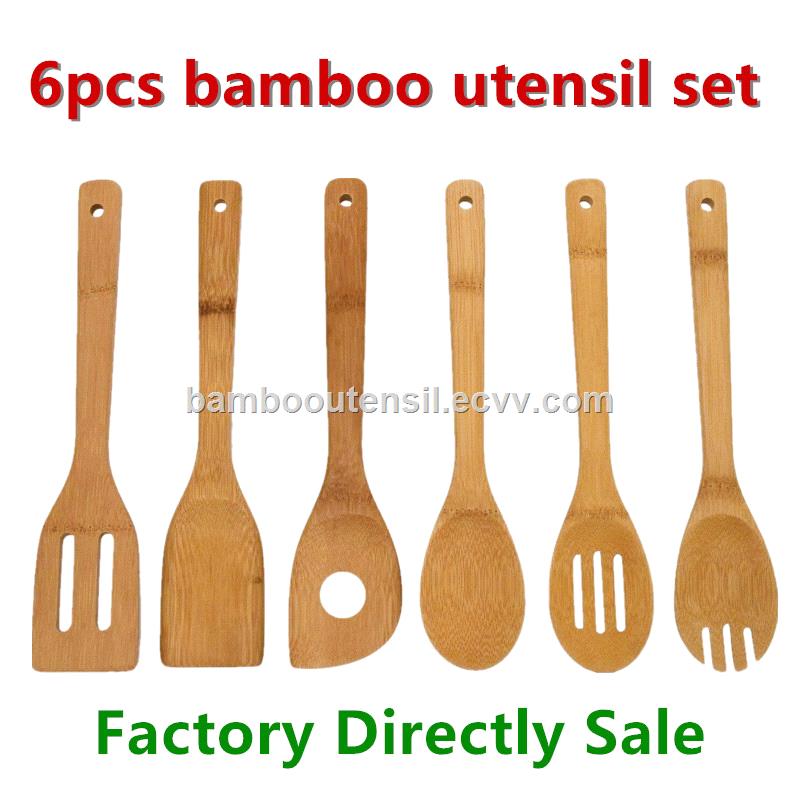 bamboo utensil setbamboo cooking tool kitchenware