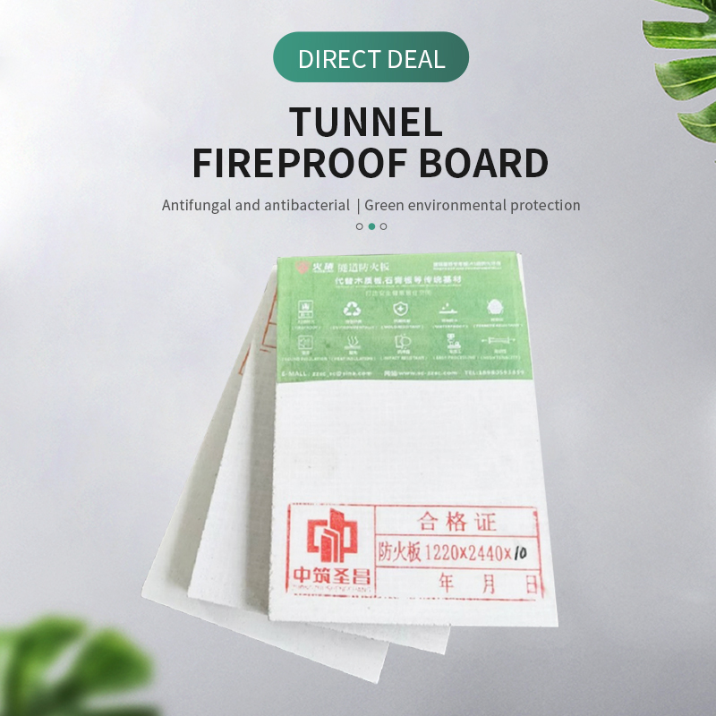 Tunnel fireproof board A1 level fireproof green environmental protection antimildew and antibacterial