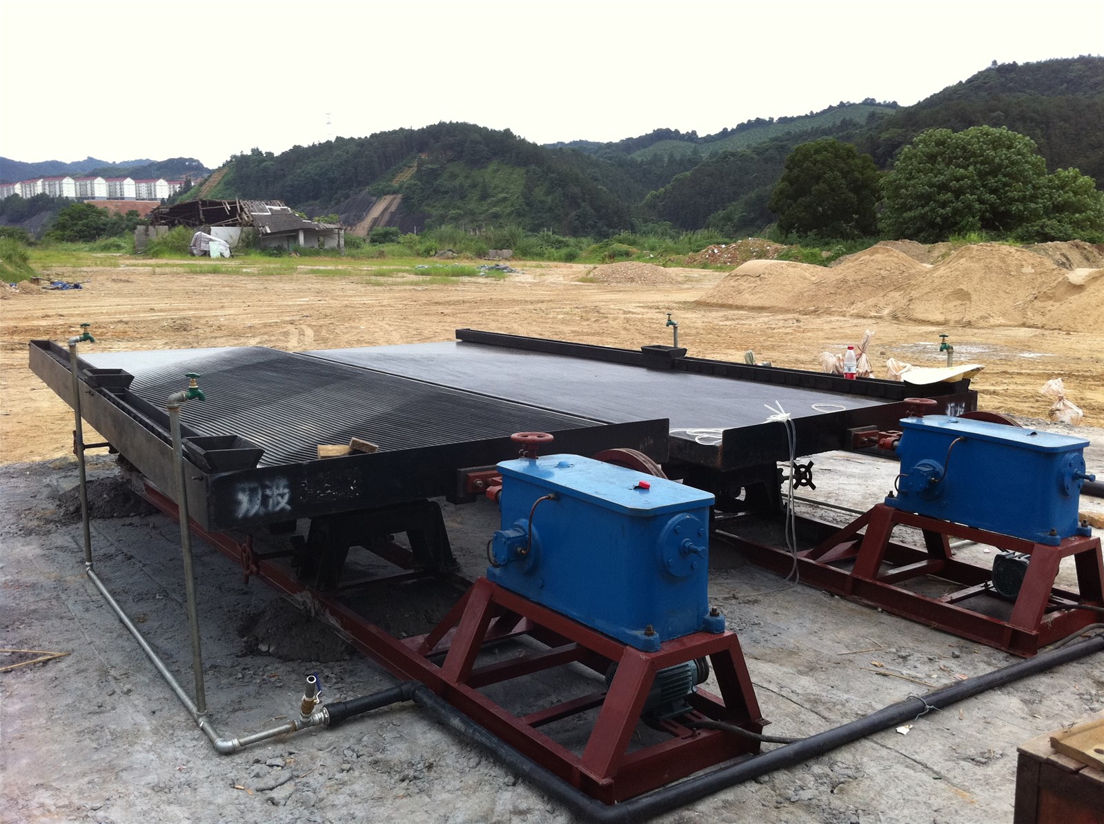 6s shaker tables for gold tin tungsten cobalt coltan ore mining and separation