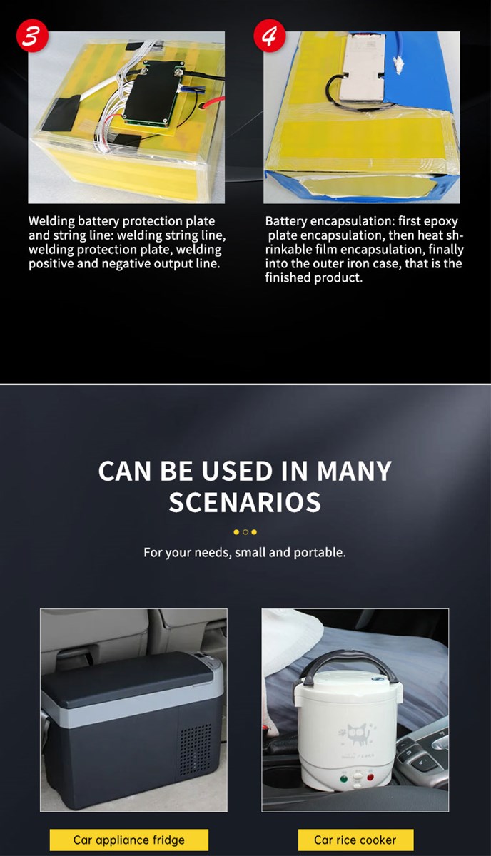 Nizong 24V Series Energy Storage Lithium Battery for Large Transport Vehicles
