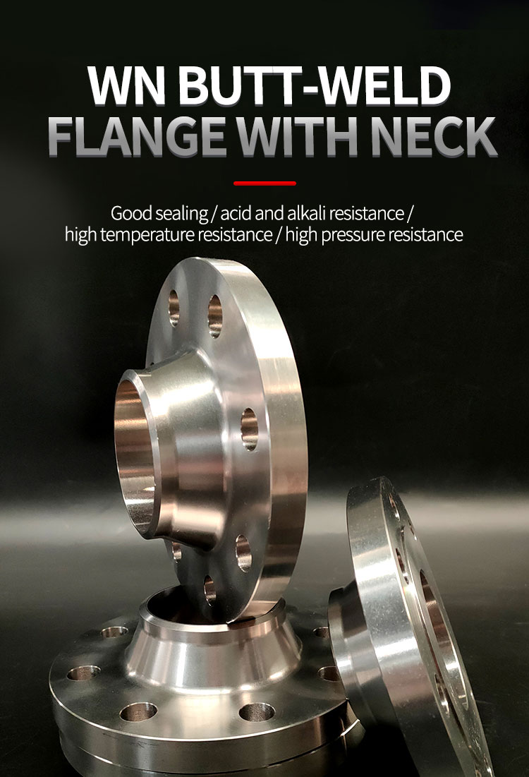 TigerTi Small WN Necked Butt Weld Flange RJRing Connection Sealing Surface Support Customization