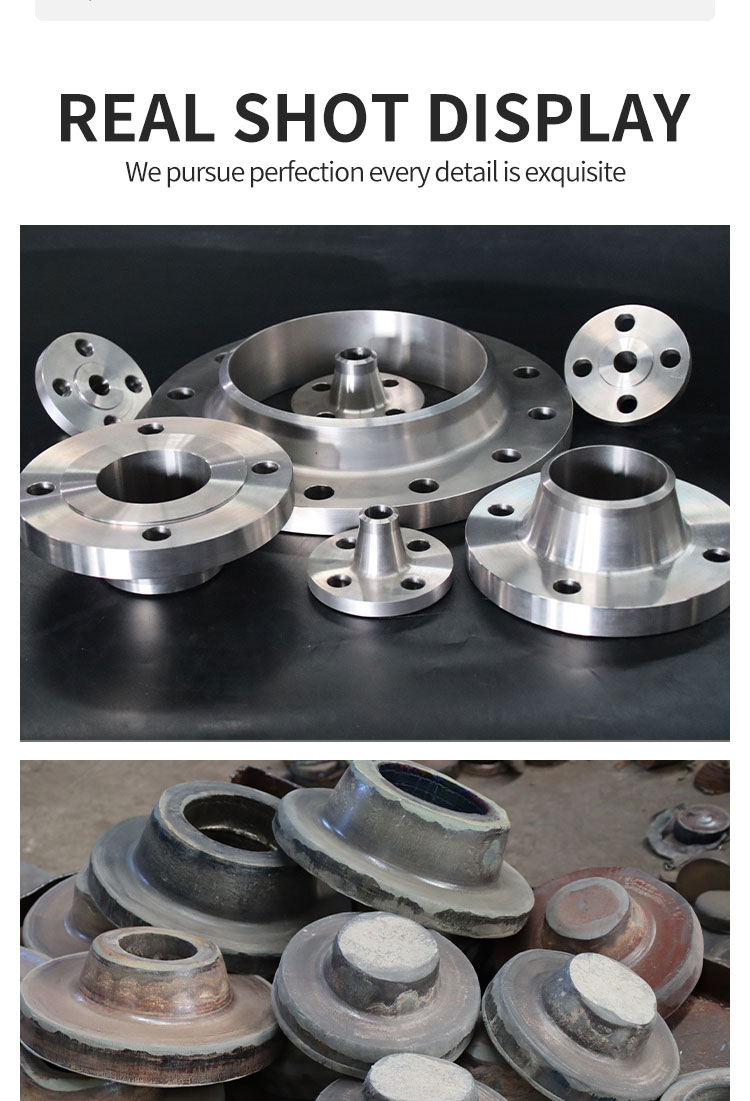 TigerTi Small WN Necked Butt Weld Flange RJRing Connection Sealing Surface Support Customization