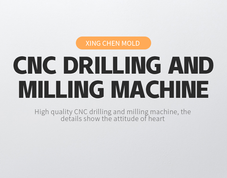 CNC drilling and milling machine