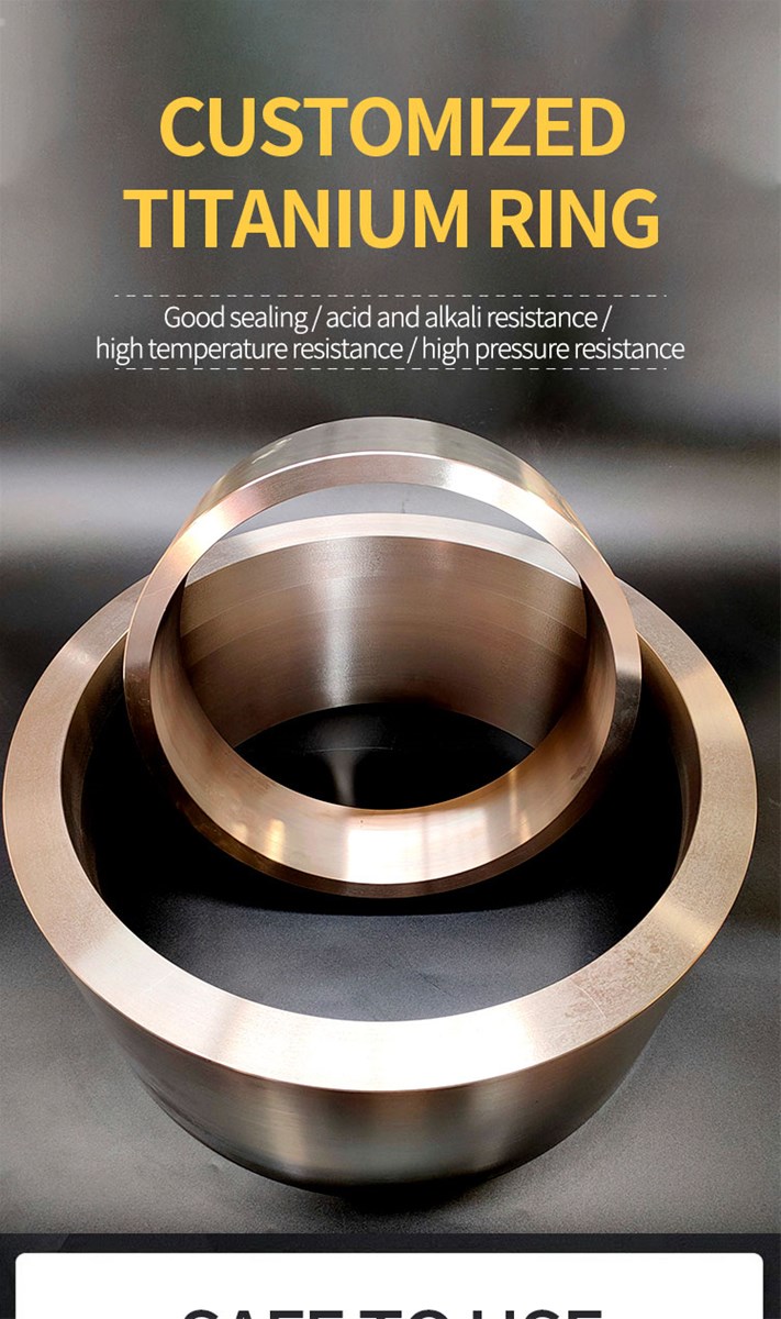 TigerTi Titanium Ring Titanium Forgings Large Forgings For Sale on Deposit Customized Products