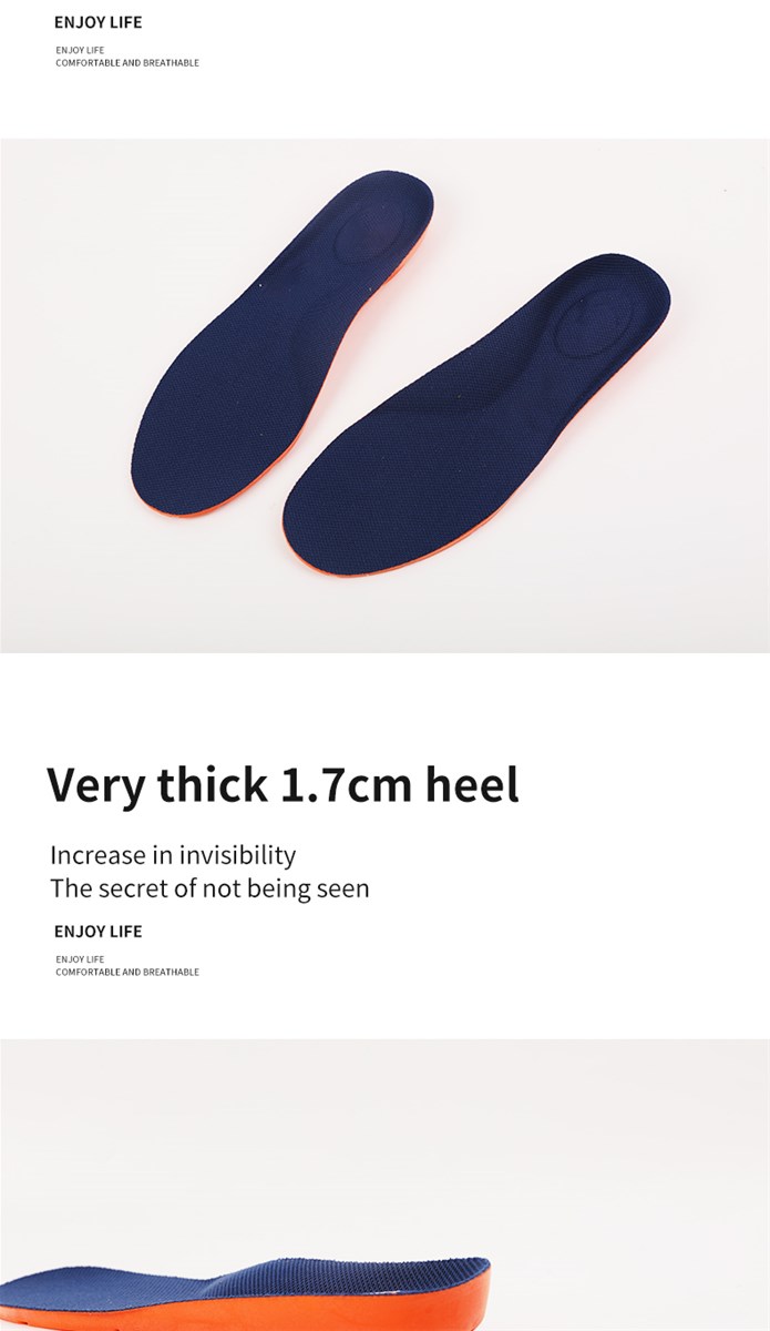 Extremely thick PU insoles support customization