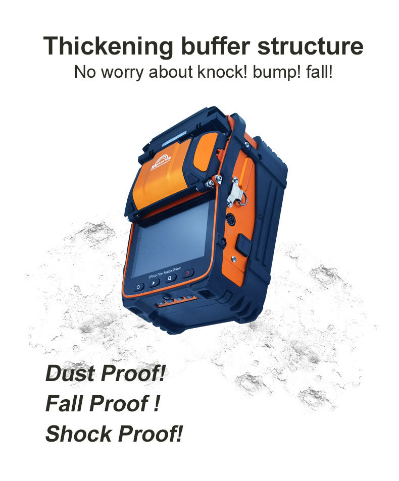 Six motors Core alignment Signal Fire AI9 optical fiber fusion splicer