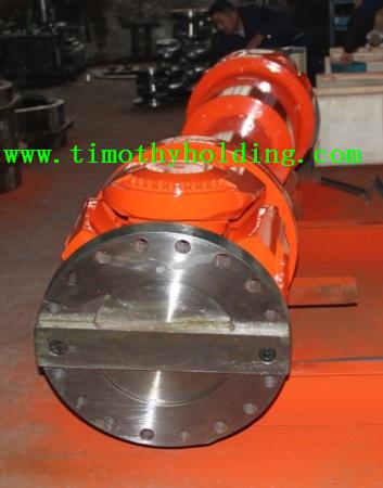 Universal joint cardan shaft for rolling mills