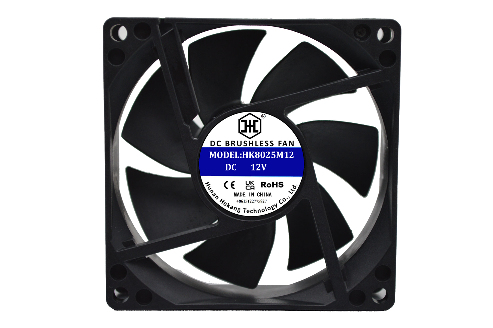 Direct Sale High Performance Ball Bearing 80x25mm Brushless Axial Flow DC8025 Cooling Fans