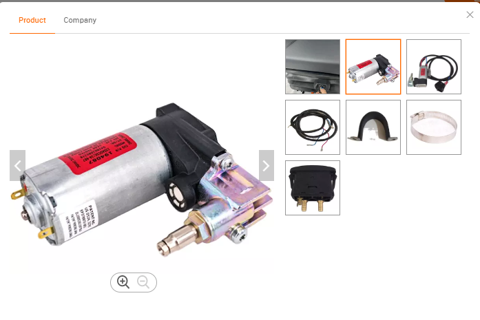 12Volt compressor for truck seats micro air compressor with 12V24V for Grammer KAB Isri air suspension driver seats