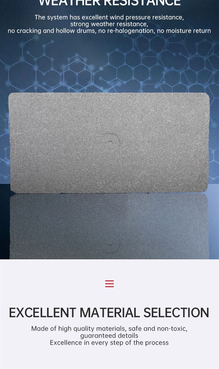 Expansion vitrified microbeads inorganic insulation board insulation material deposit sales of customized products
