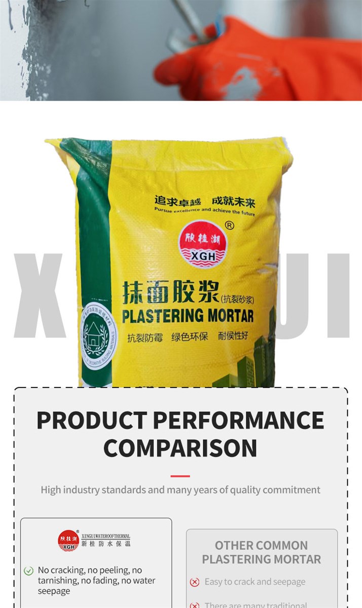 Plastering mortar waterproof plastering mortar deposit sale custom order please contact customer service