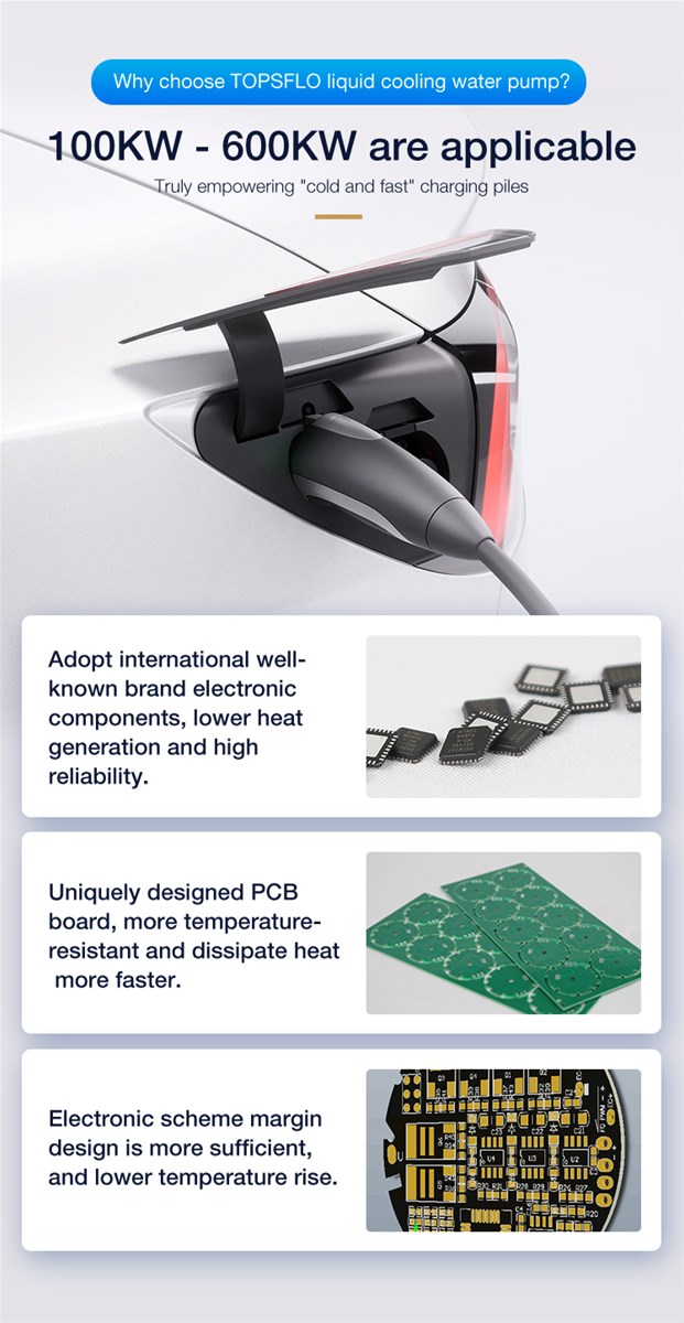 High Quality DC Brushless 12v 24v Long Service Life Car Pump