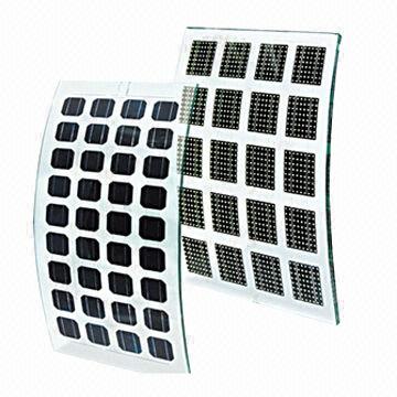 Clear Patterned Tempered Solar Panel Arc Photovoltaic BIPV Glass
