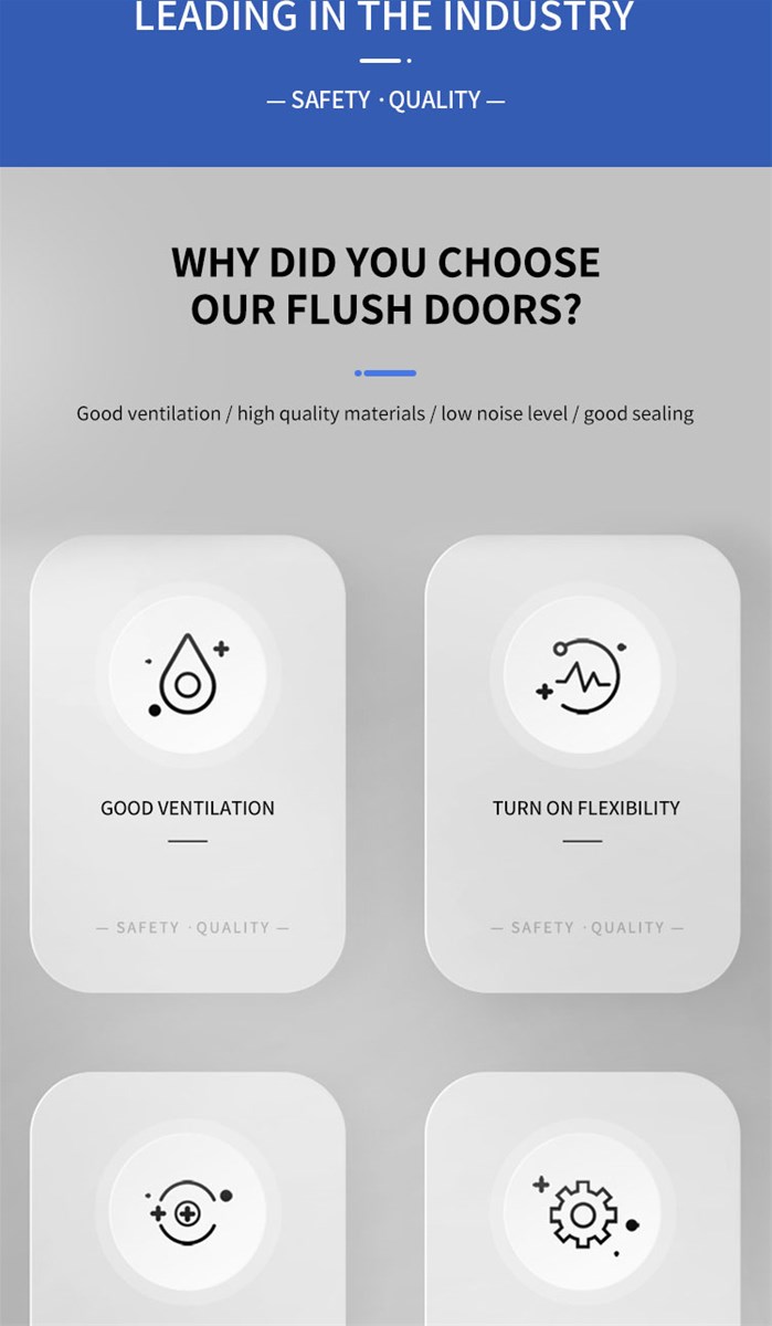 Jingcheng 70 series flat door flat door ventilation effect is good customized products