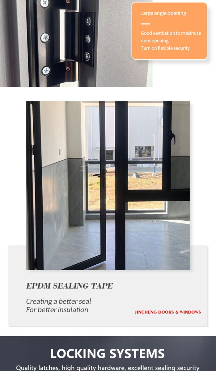 Jingcheng 70 series flat door flat door ventilation effect is good customized products