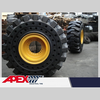 APEX Solid Wheel Loader Tires for 25 29 33 Inches