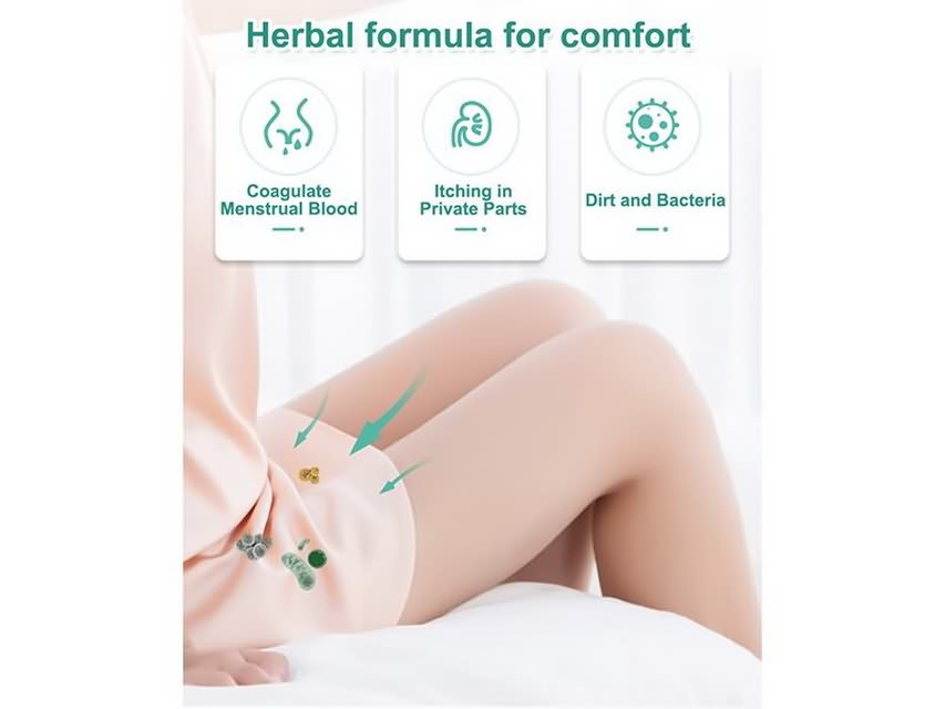 Herbal Intimate Wet Wipes BZ2107 180 x 160mm meets the requirements of GBT 277282011 WS 5752017