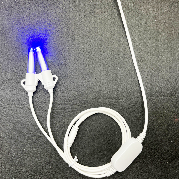 Intranasal laser light therapy uv abd blue light for virus killing