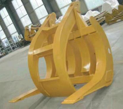 China wheel loader wood log grapple attachments