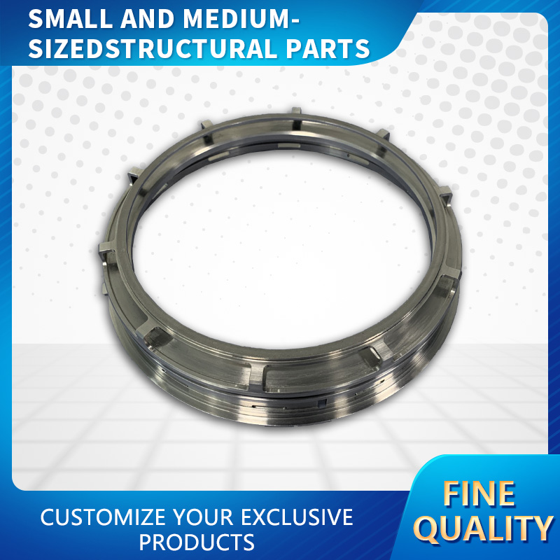 Small and medium sized structural parts a wide range of materials mostly stainless steel aluminium alloy titanium al