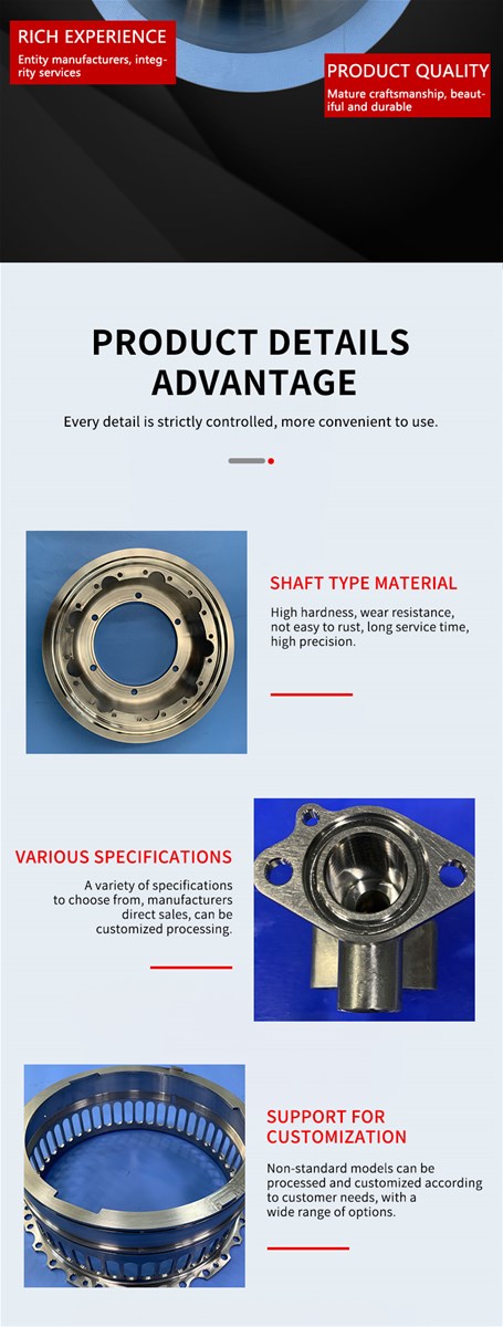 Small and medium sized structural parts a wide range of materials mostly stainless steel aluminium alloy titanium al