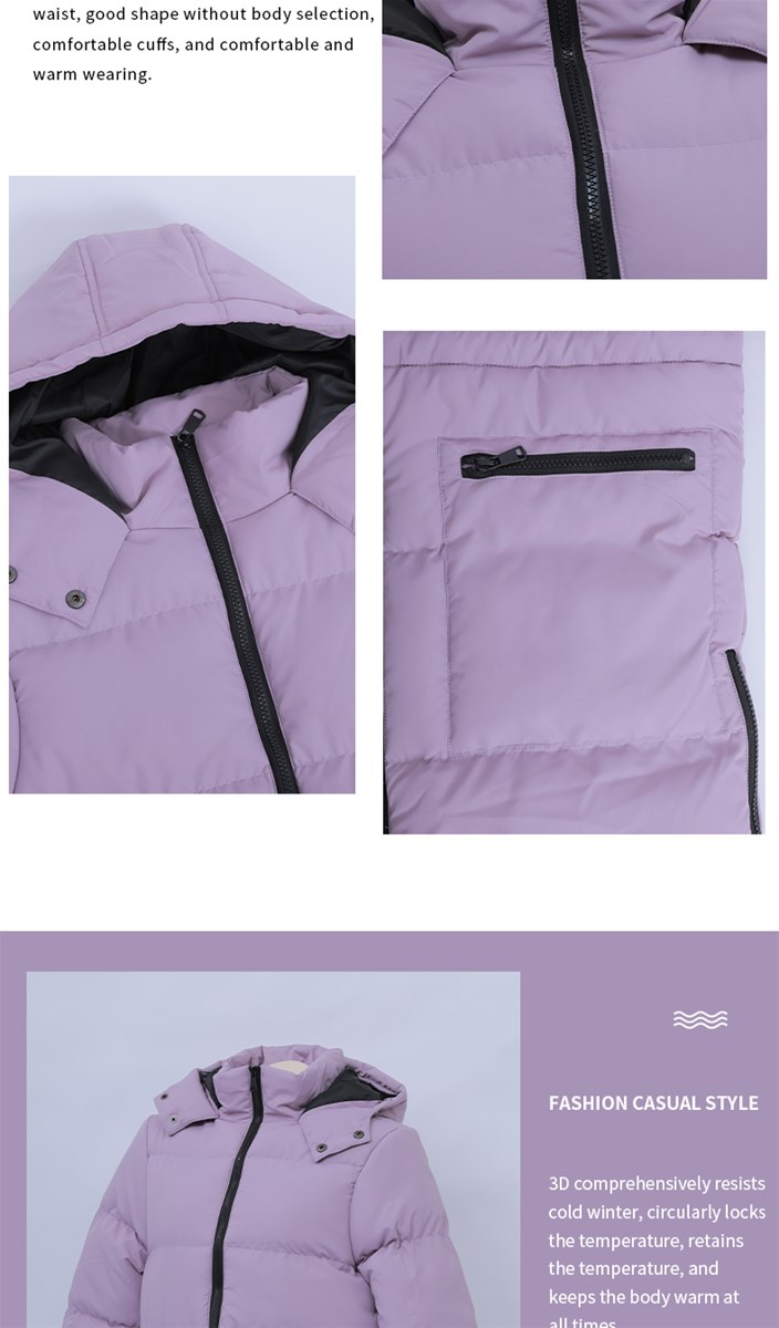 Lady Purple cottonpadded jacket