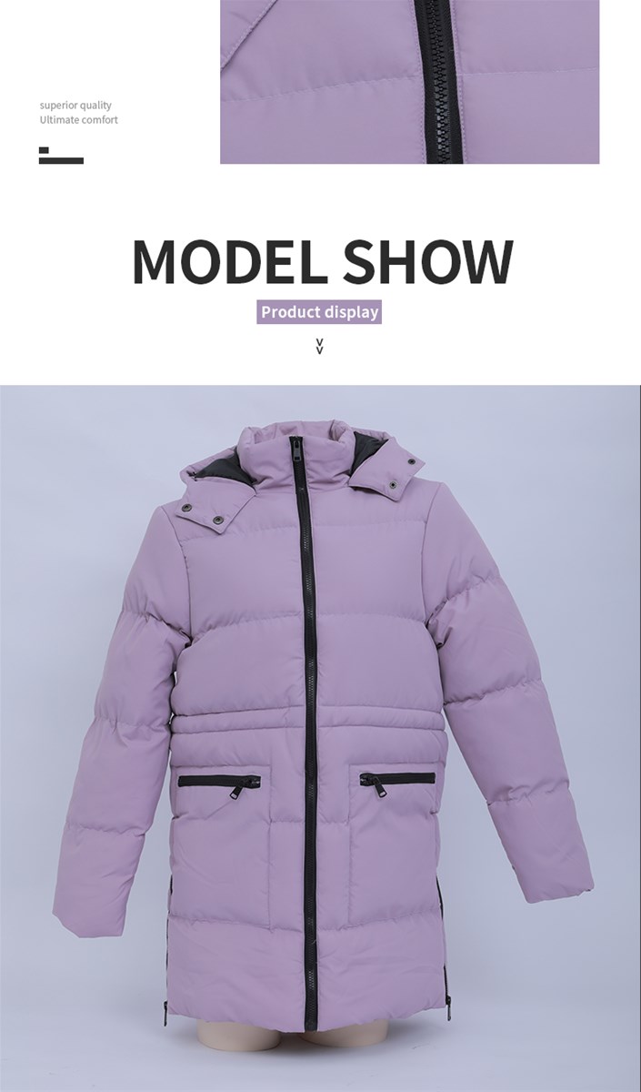 Lady Purple cottonpadded jacket