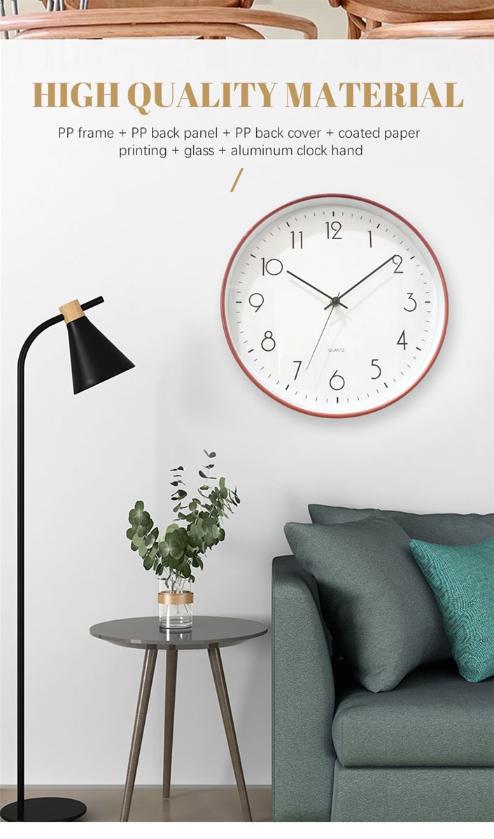 Home stereo digital wall clock