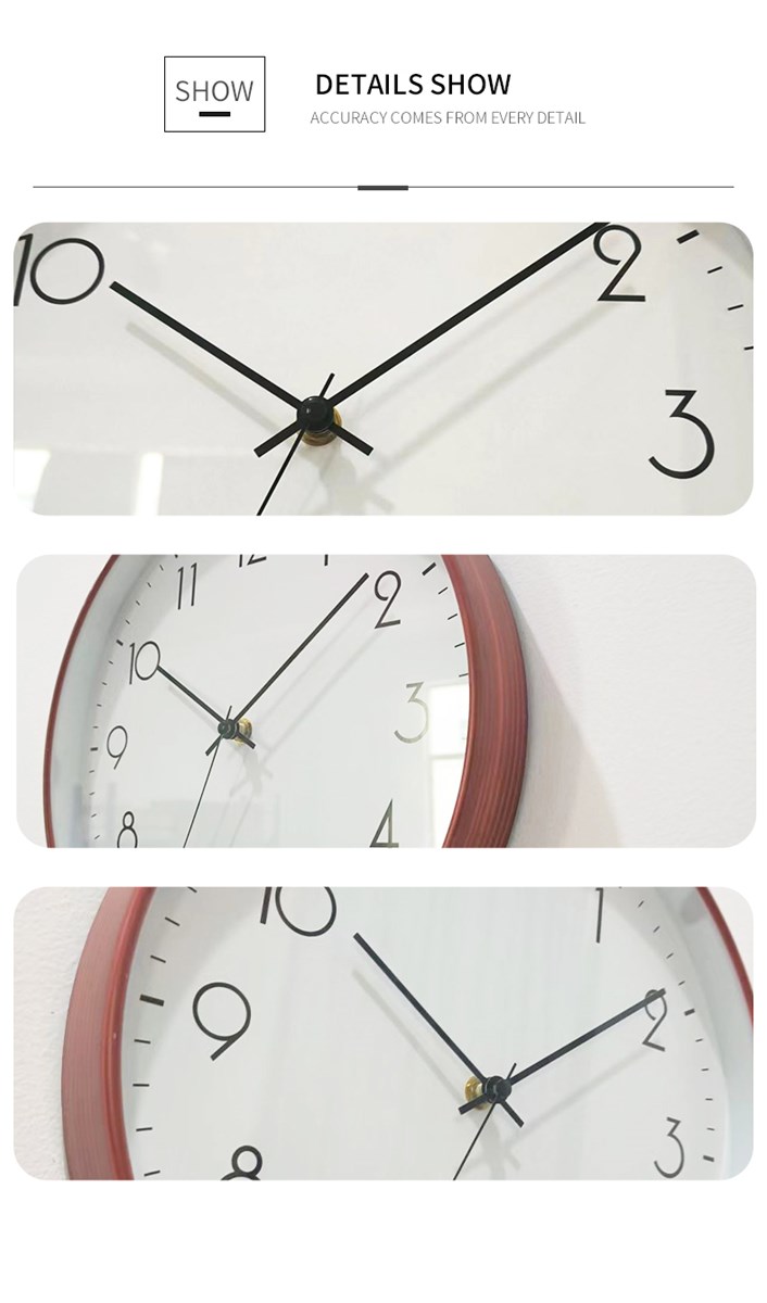 Home stereo digital wall clock