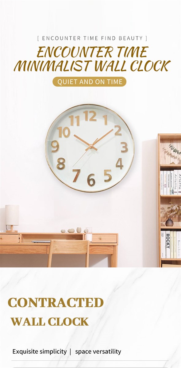 Home stereo digital wall clock 6003