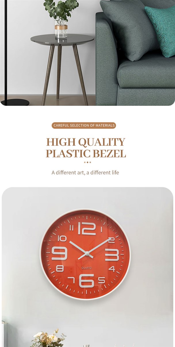 Home stereo digital wall clock 6001