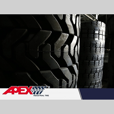 APEX Solid Wheel Loader Tires for Wheel Loaders Skid Steer Telehandlers Forklifts Aerial Lifts