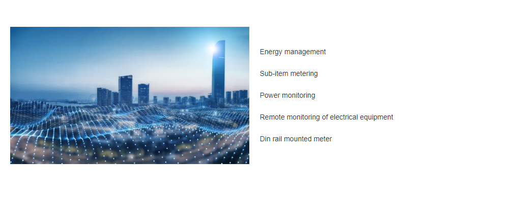 Factory Price 3p4w Real Time Power Monitoring Digital Energy Meter