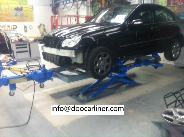 Auto Body in Ground Frame Machine Auto Body Frame Straightening Equipment Car Chassis Straightening Benches