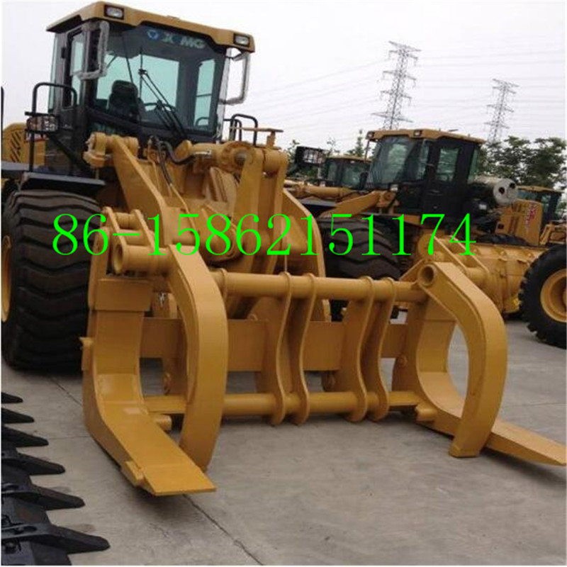 China wheel loader wood log grapple attachments