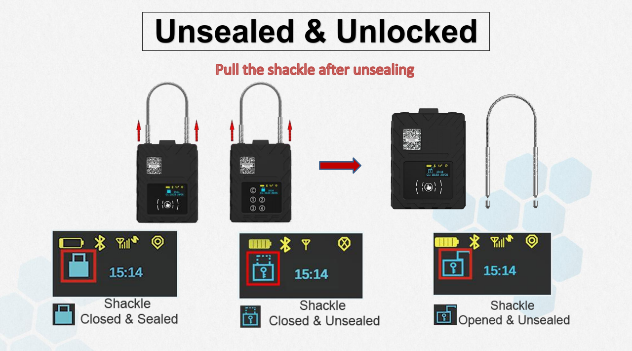 G360 GPS Tracker Padlock Electronic Smart E Lock