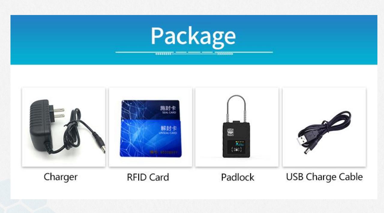 G360 GPS Tracker Padlock Electronic Smart E Lock
