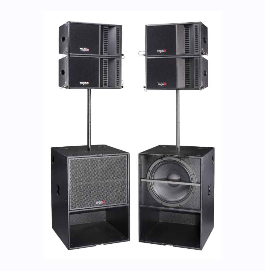 Tasso PA Sound System T2 Series Professional Audio Speaker Complete System Audio