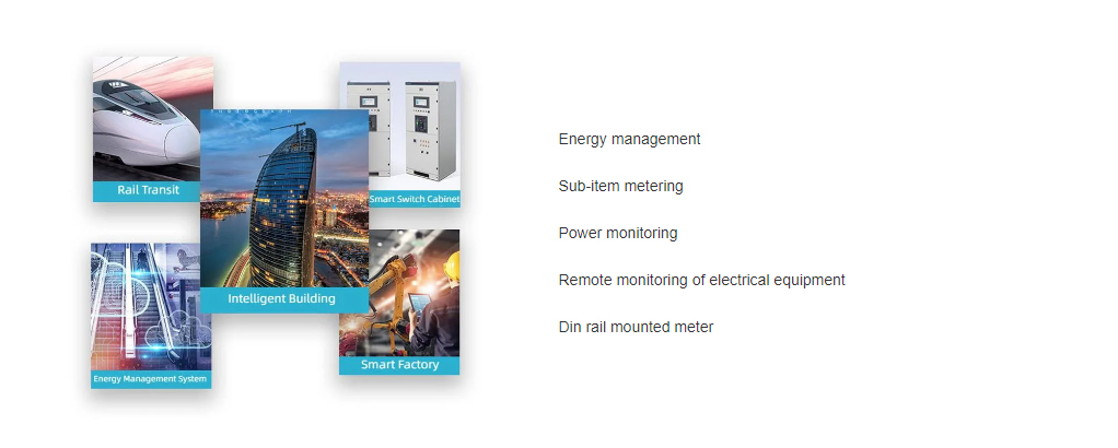 Hot Selling Energy Management Class 05s DIN Rail Mounted Tariff AC Digital Single Phase Kwh Electric Energy Meter