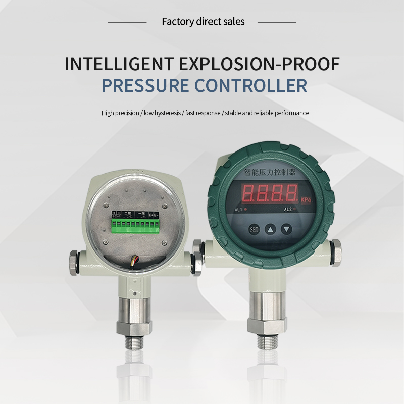 Intelligent explosion proof pressure controller has high accuracy small hysteresis fast response stable and reliable