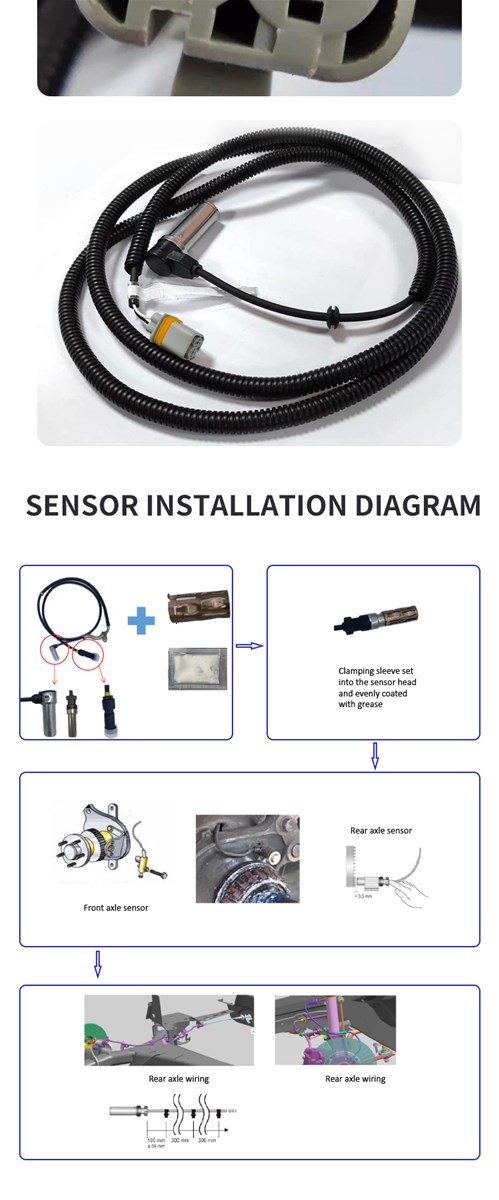 ABS Sensor AntiLock Braking System AntiLock Braking System 9910150