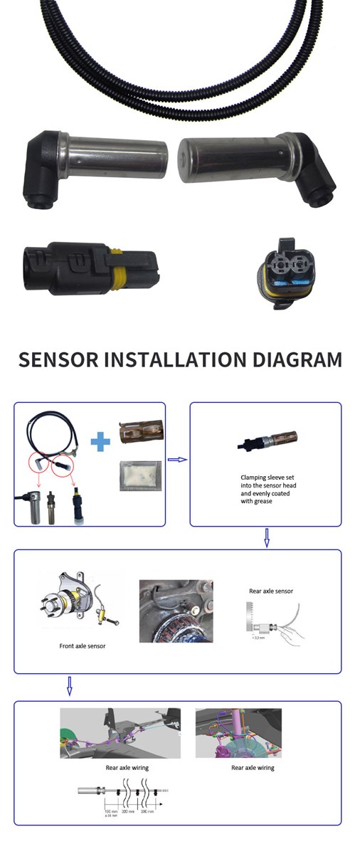 ABS Sensor AntiLock Braking System AntiLock Braking System 9910346