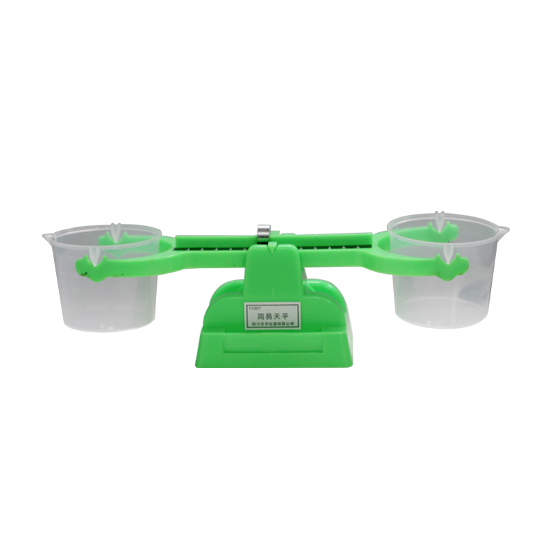 Double Balance Scale for Kids Clear Bucket Balance Scale for Liquids and Solids